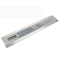 12" Easy Read Ruler Calculator-SILVER